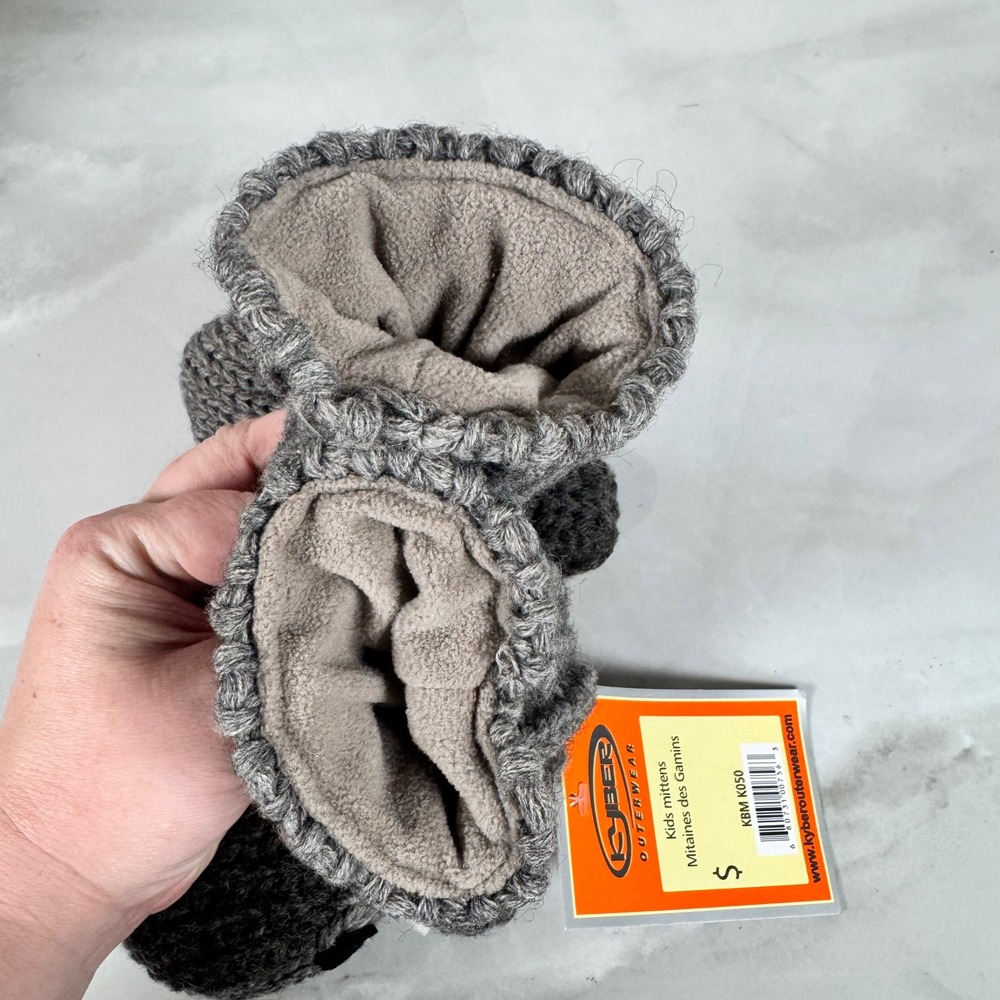 Kyber Outerwear Kid's Koala Bear Mittens Wool Fleece Lined Funky Zoo Collection - Picture 6 of 8